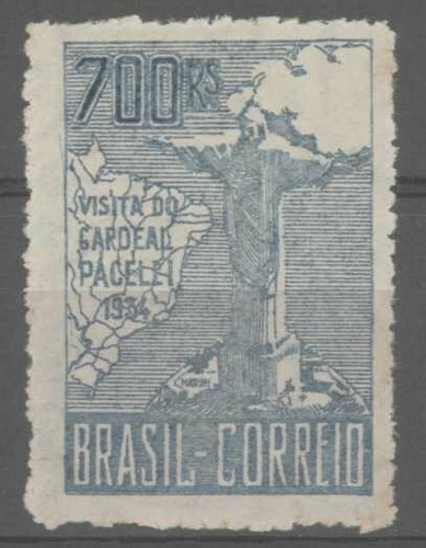 Brazil 1934 pacelli 700 réis - 1934,